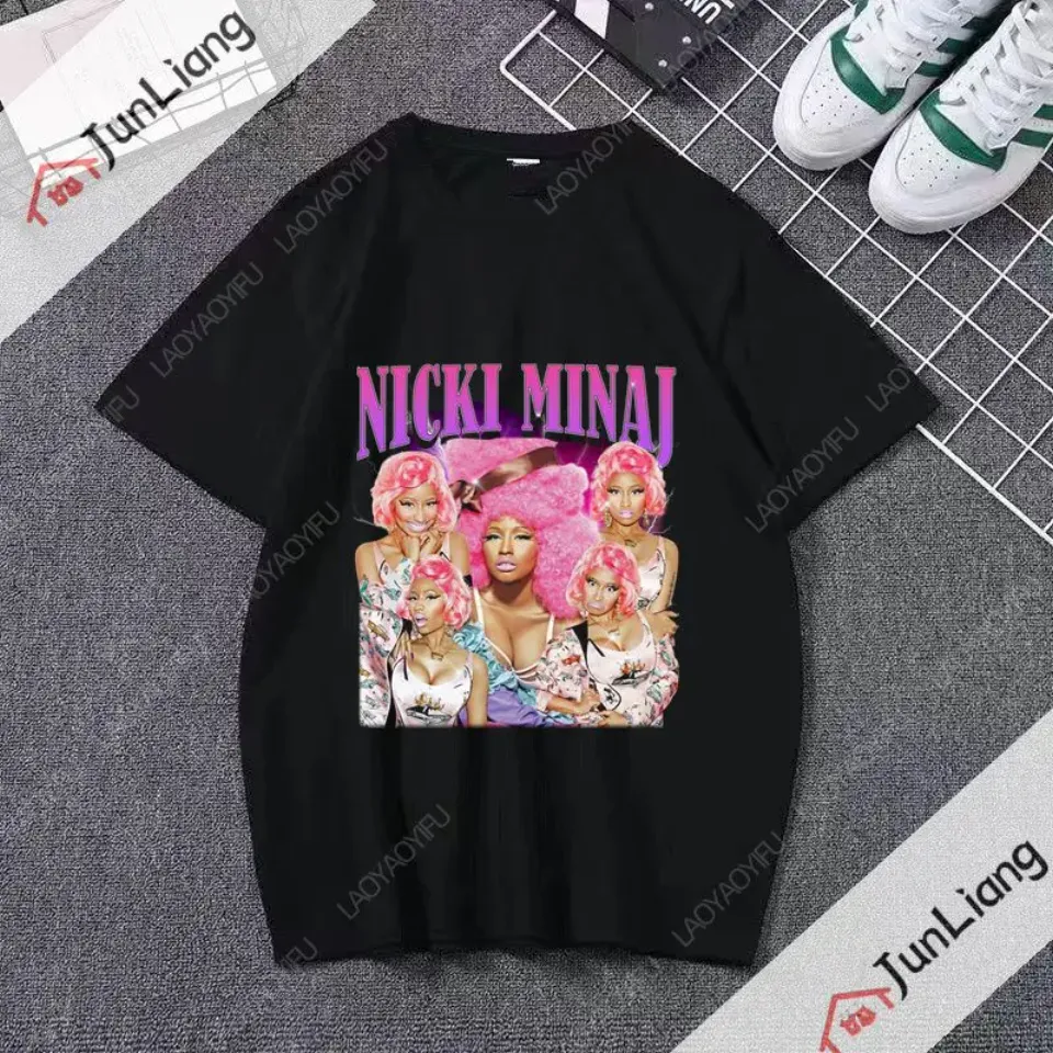 Nicki Minaj T-shirt, women, men, rapper retro style T-shirt
