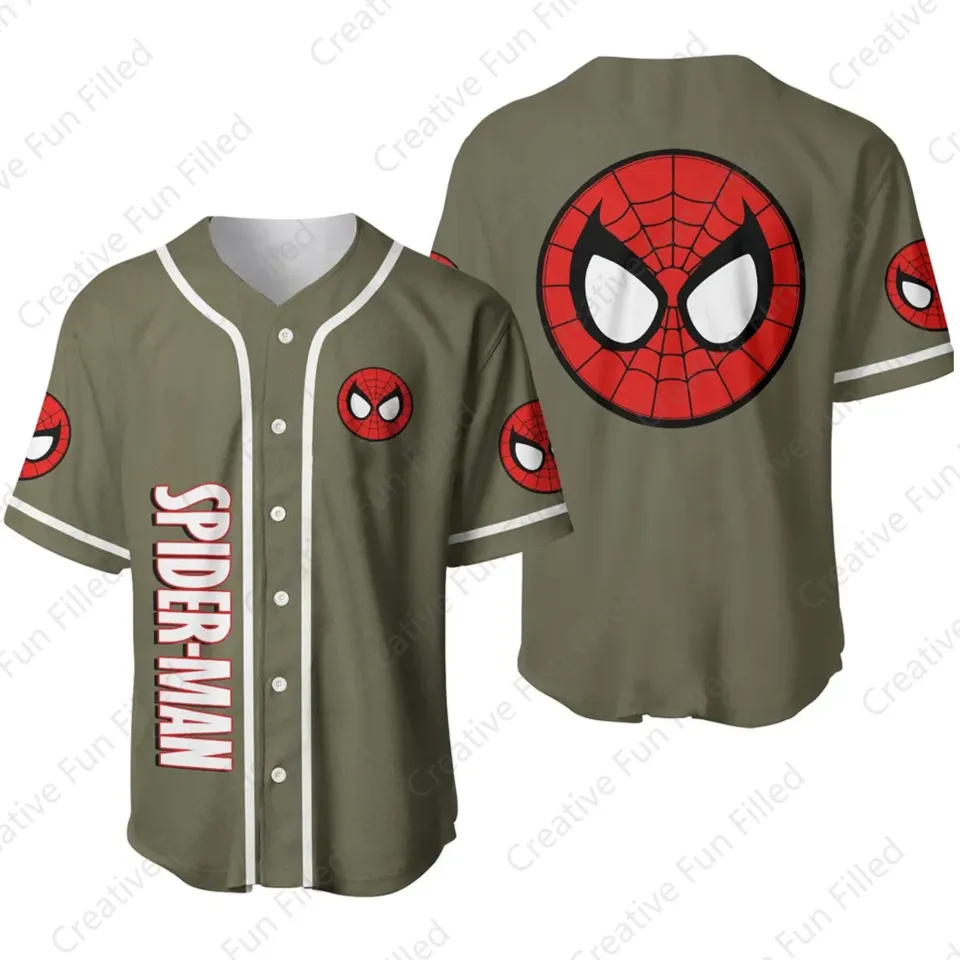 Spider-Man Baseball Jersey