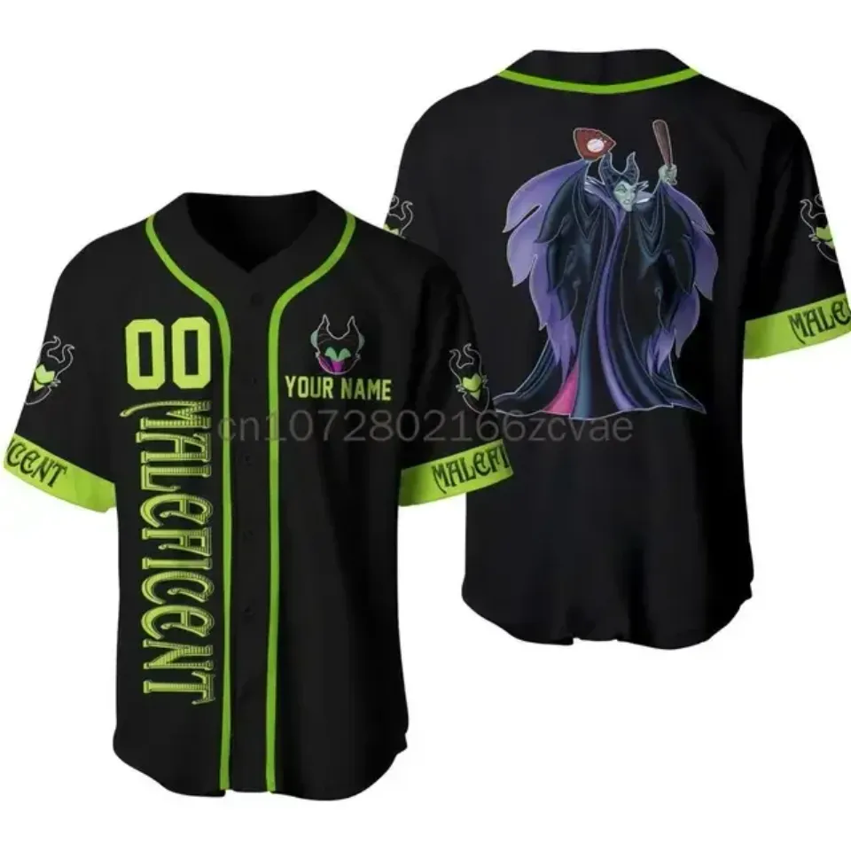 Disney Villain Maleficent Baseball Shirt
