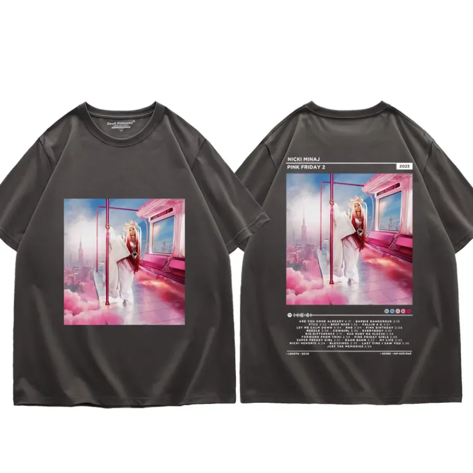 Rapper Nicki Minaj New Album Pink Friday 2 Graphic T Shirts