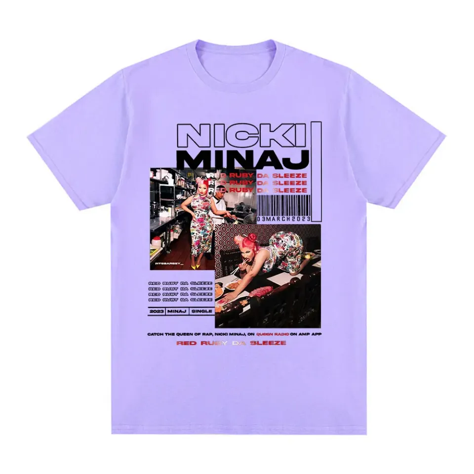 Nicki Minaj New Music Album Red Buby Da Sleeze T Shirt