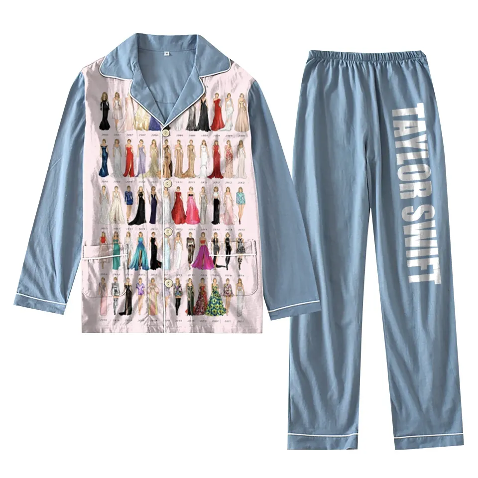 Tayloring Swifted Seriors Shirts&Trousers Adult Pajamas Sets