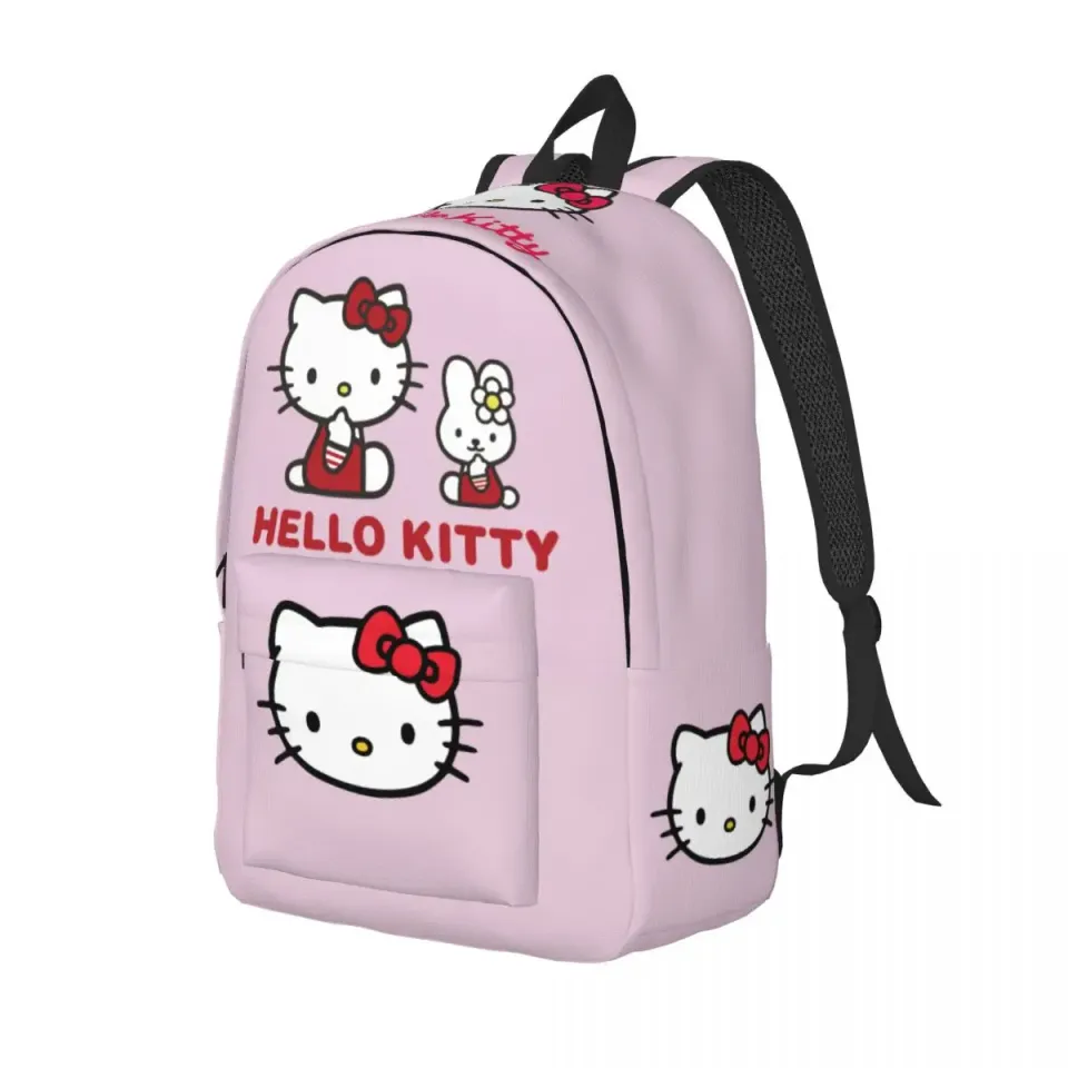 Sanrio Characters Backpack for Boy Girl Kids Student, School Book Bags Hello Kitty Kuromi Backpacks, Daypack Bag, Lightweight