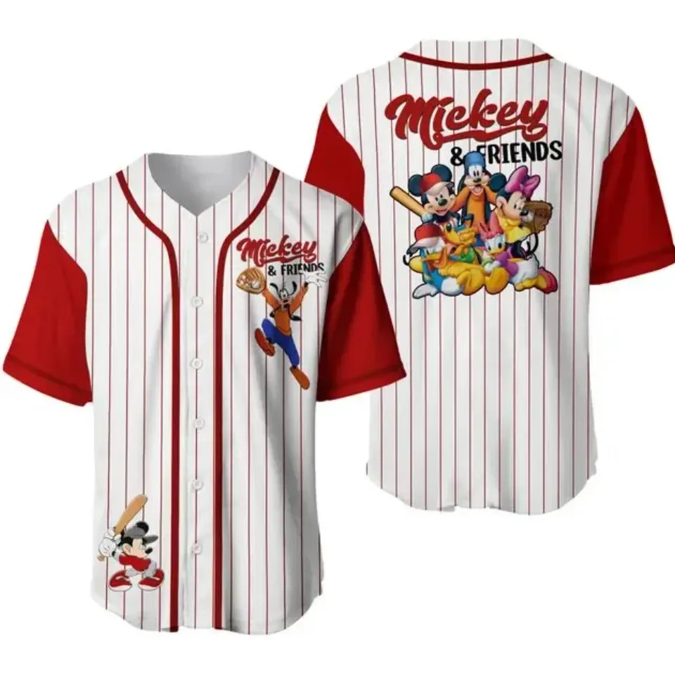 Mickey Mouse Baseball Jersey Family Disney Baseball Jersey
