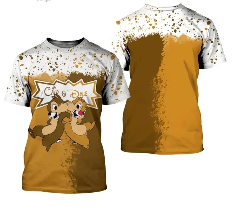Chip And Dale Disney Shirt, Disney 3D Printed Shirt