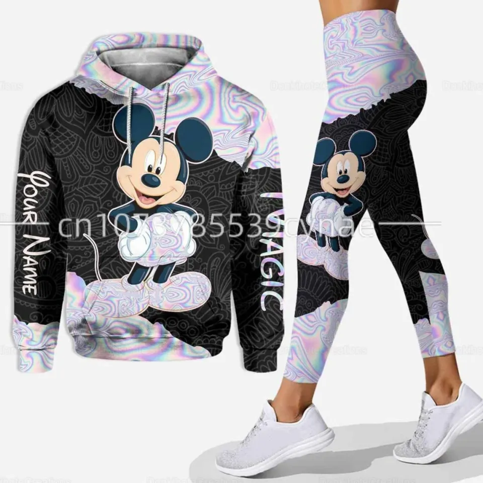 2023 New Disney Mickey  Hoodie Legging Sets