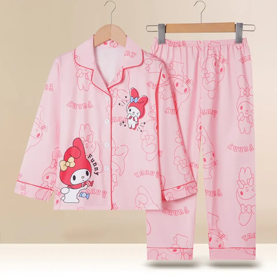 Autumn Sanrioed Children's Pajamas Sets