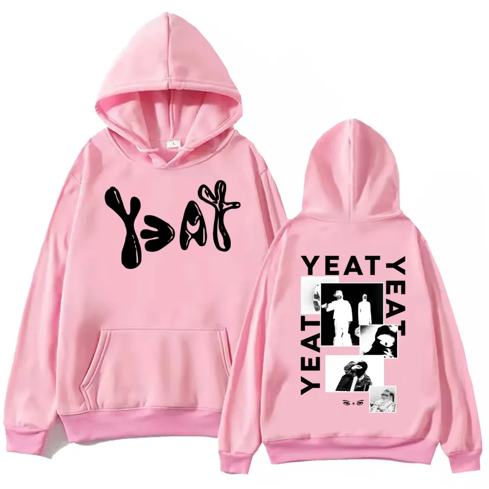 2024 Yeat Hoodie, Yeat  Merch, Harajuku Hip Hop Pullover Tops Hoodie. Gift For Fan