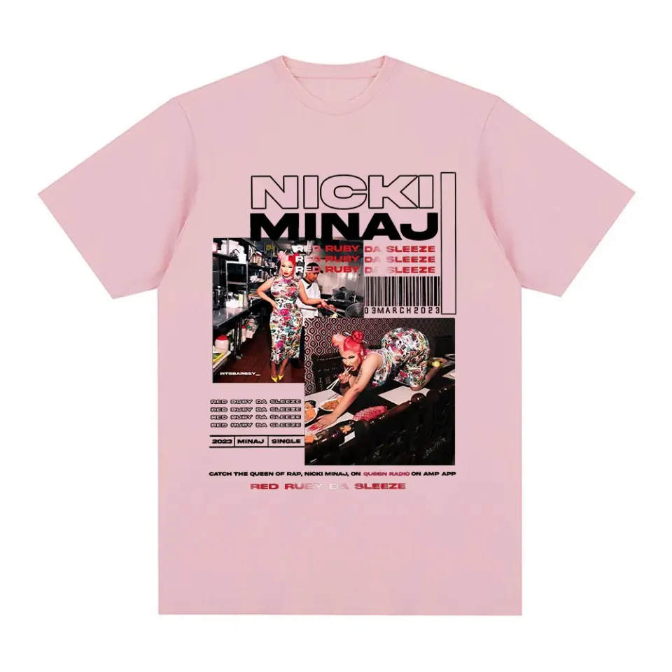 Nicki Minaj New Music Album Red Buby Da Sleeze T Shirt