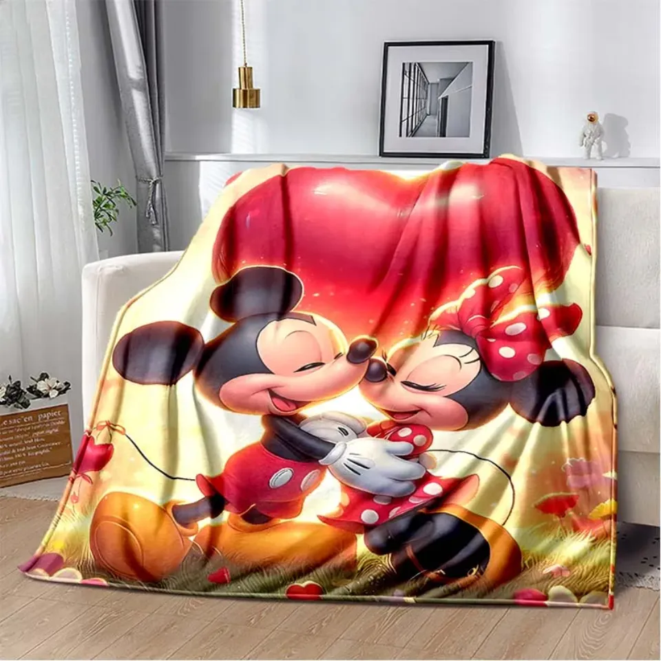Disney Minnie Mickey  Fleece Blankets