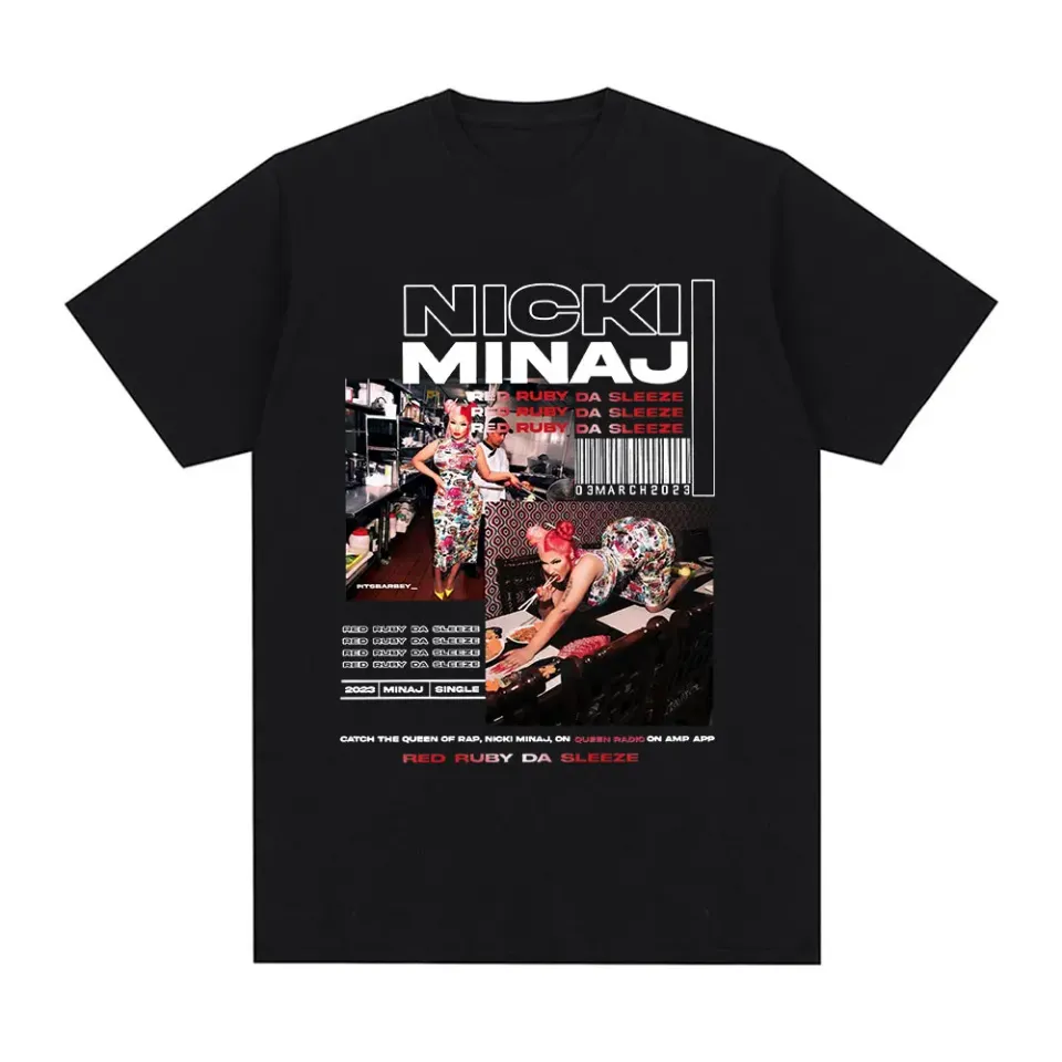 Nicki Minaj New Music Album Red Buby Da Sleeze T Shirt