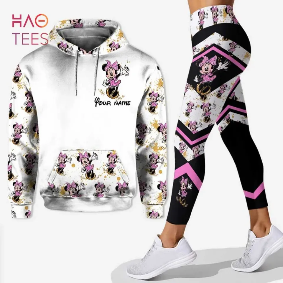 Disney Mickey Mouse 3D Hoodie Leggings Set