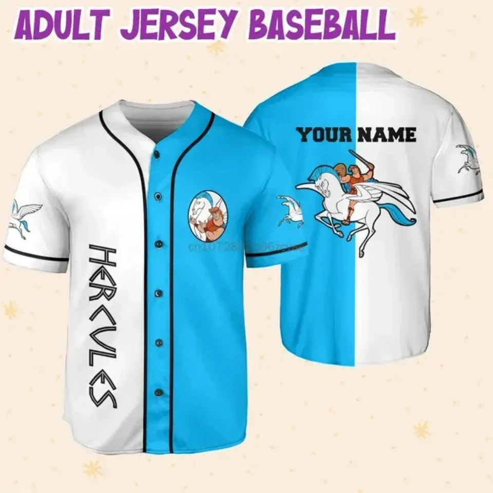 2024 Disney Parks Hercules Baseball Jersey