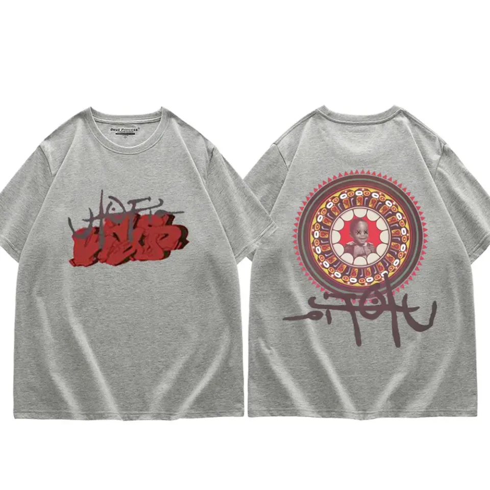 Rapper Cactus Jack Album Utopia Graphic T Shirts