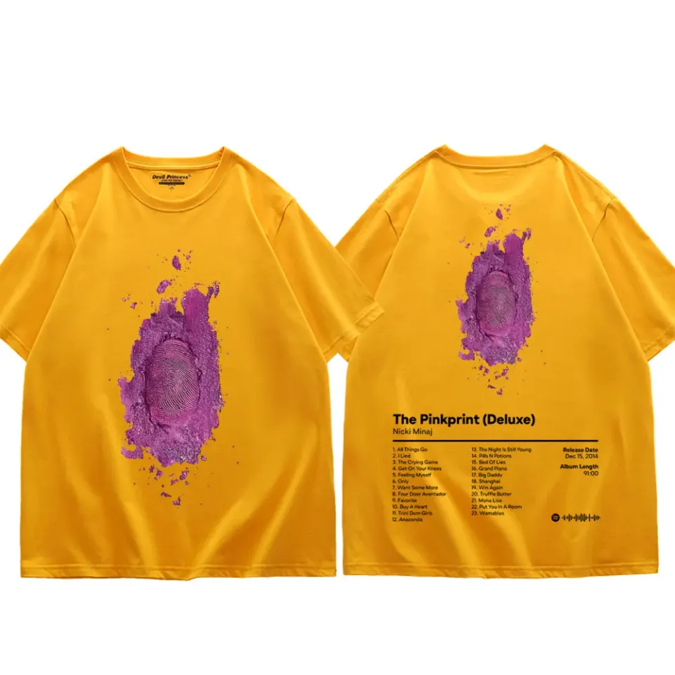 Singer Nicki Minaj Music Album Print T Shirt
