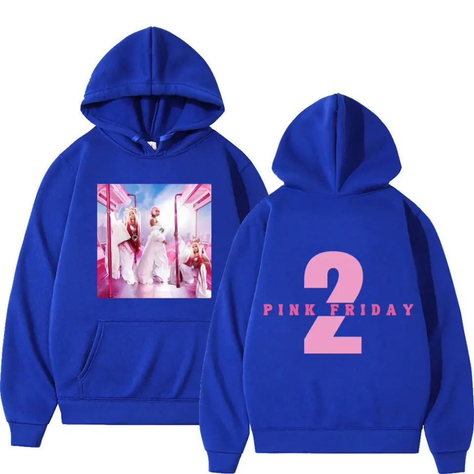 Rapper Nicki Minaj Pink Friday 2 Print Hoodie