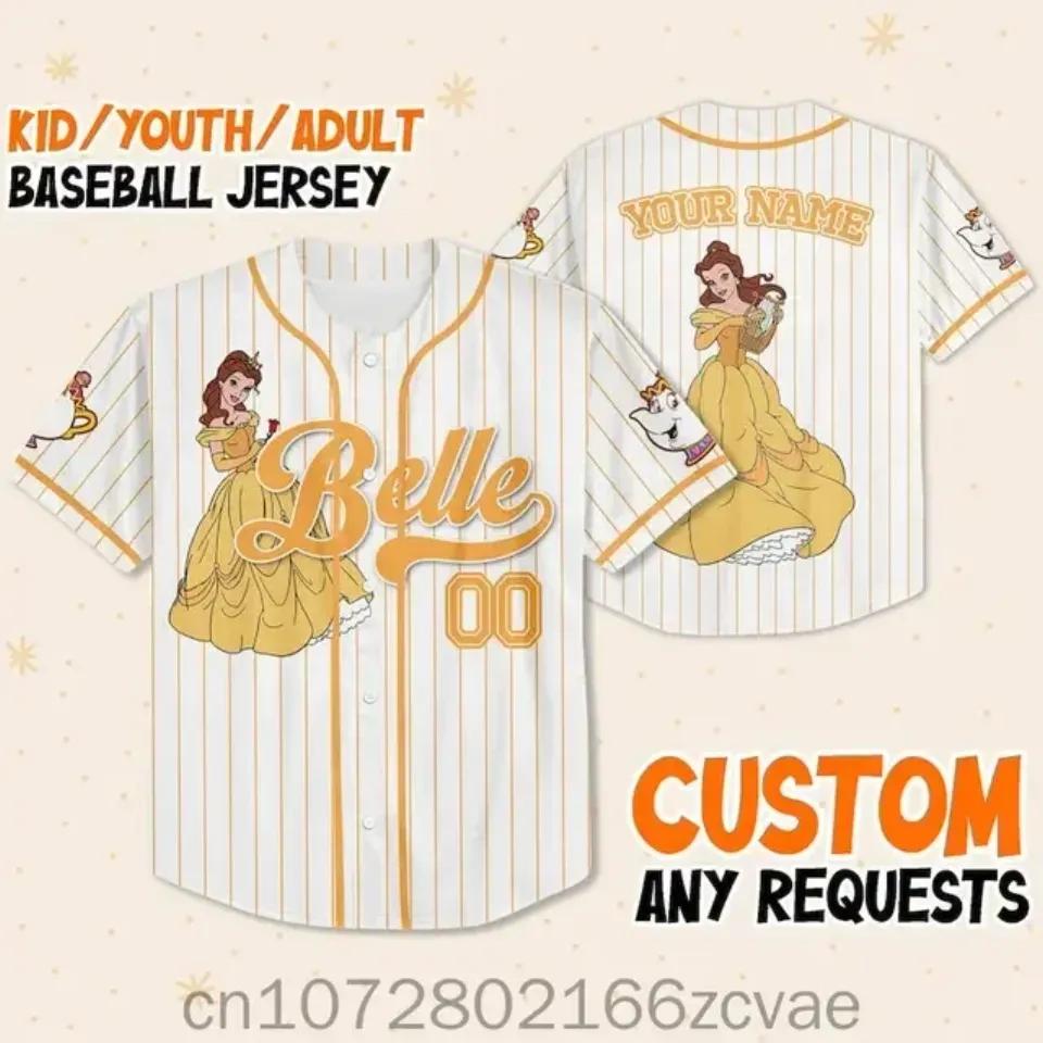Disney Princess Tiana Baseball Jersey