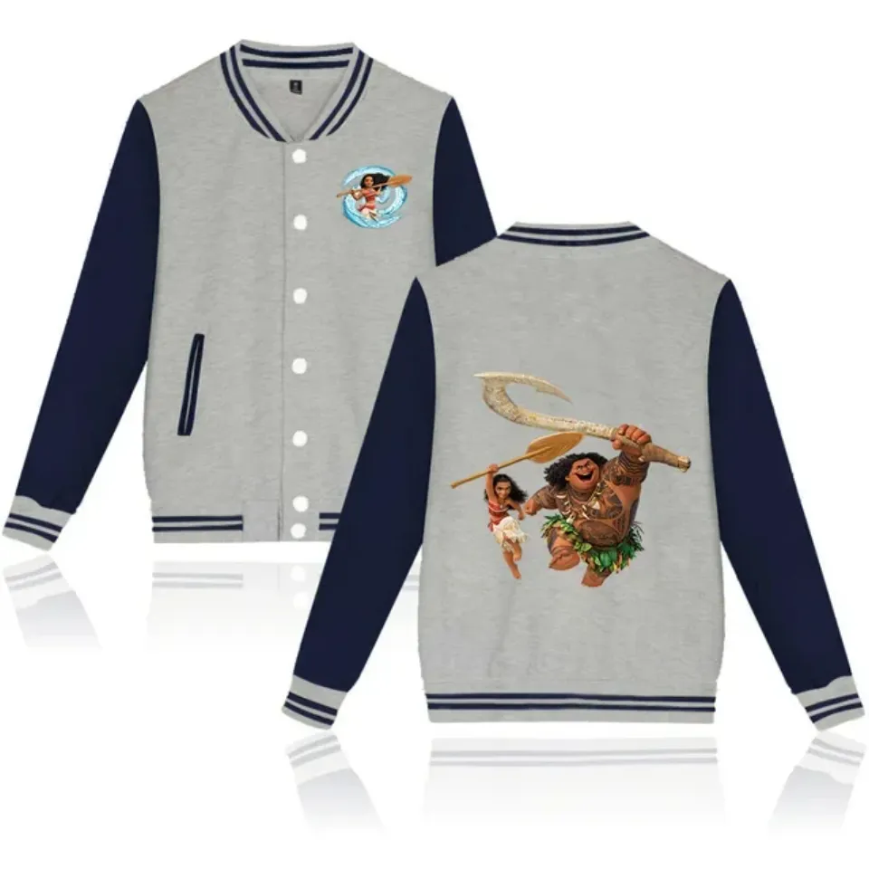 2024 Disney Moana Varsity Baseball Jacket