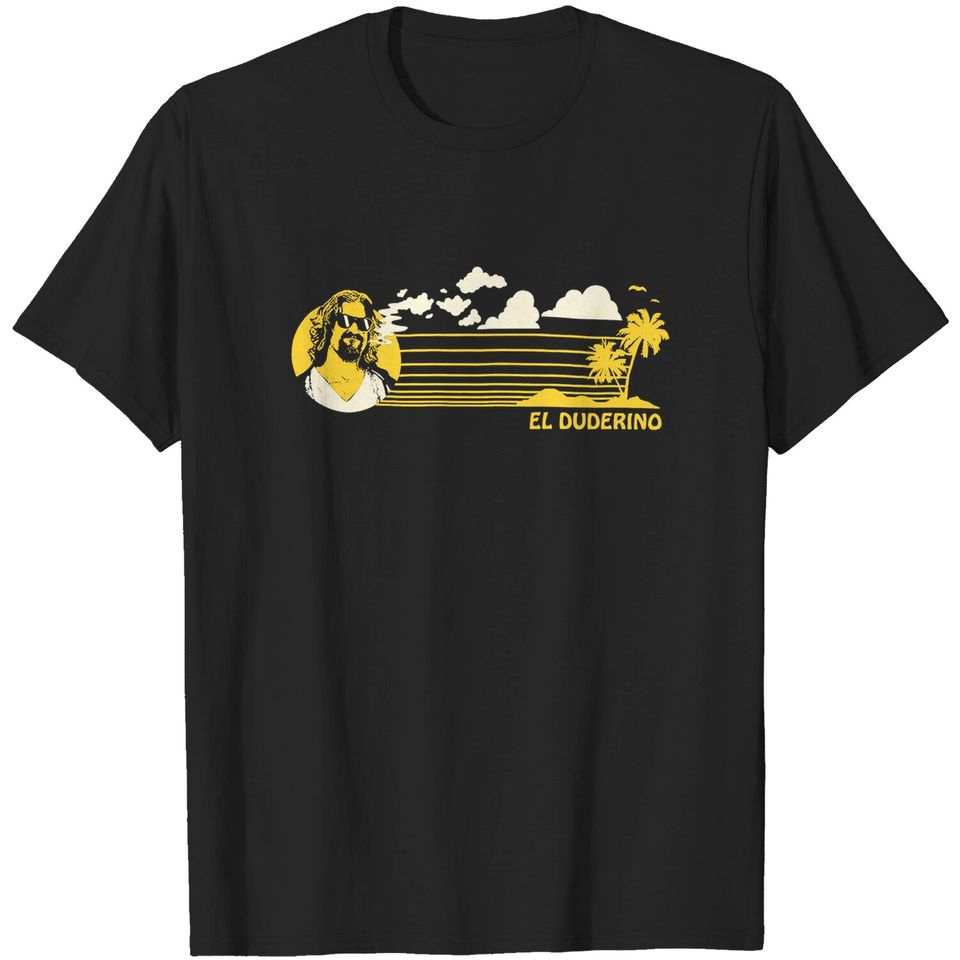 Big Lebowski El Duderino Coast Adult T-Shirt