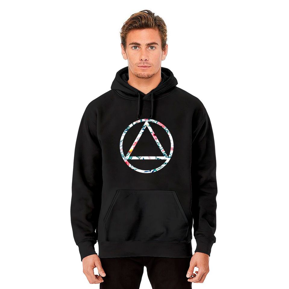 Cool AA Symbol Narcotics Anonymous NA AA Gifts Pullover Hoodie