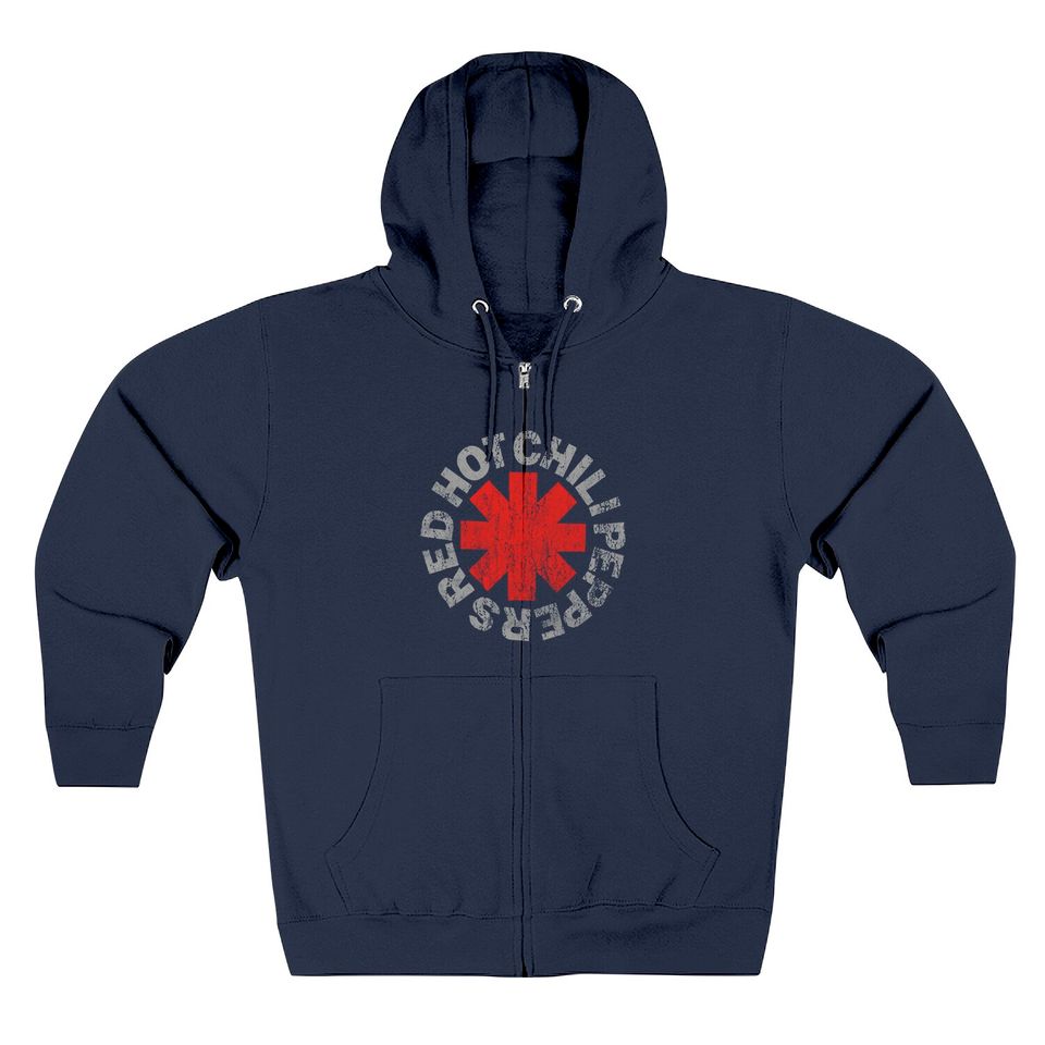 Red Hot Chili Peppers Asterisk Zip Hoodie