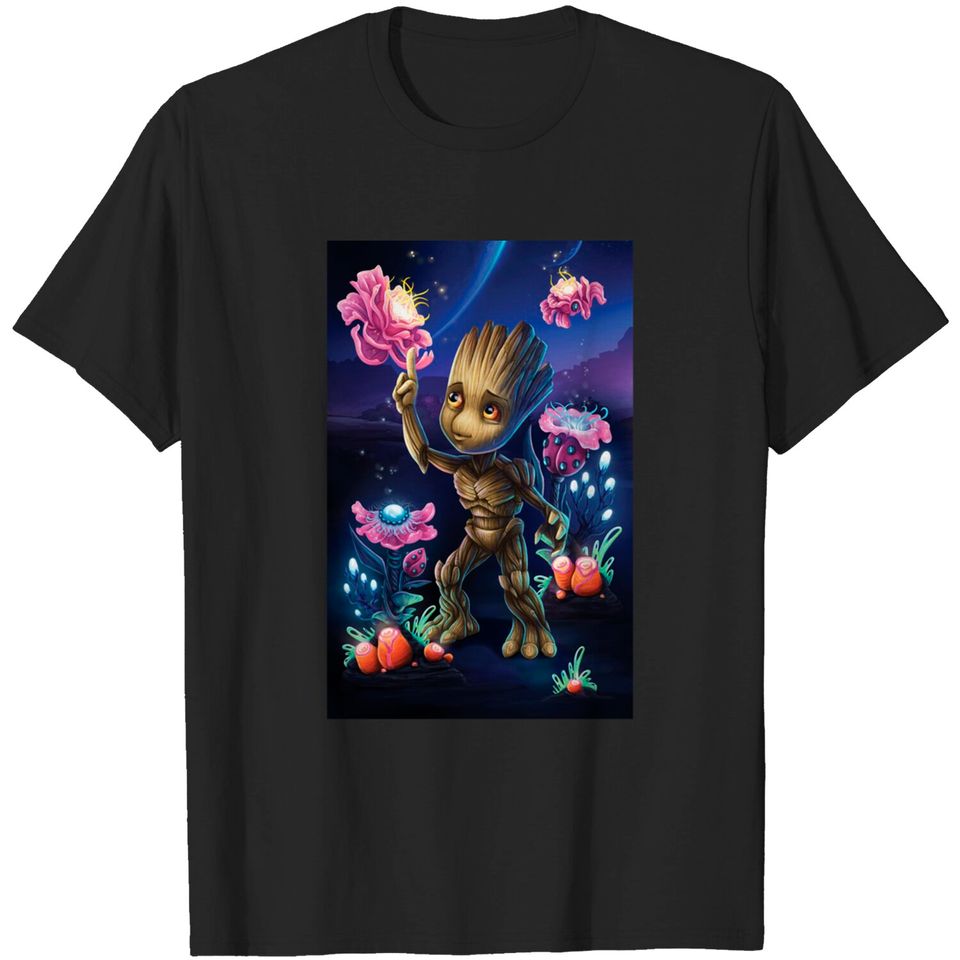 Plants T-Shirt Marvel Guardians Of The Galaxy Groot Plants