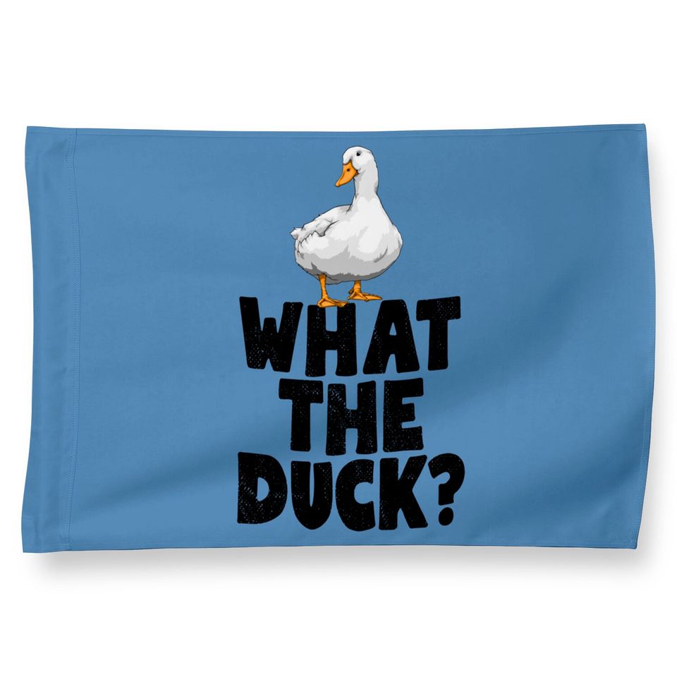 What The Duck Funny Water Ducklings Gift House Flags