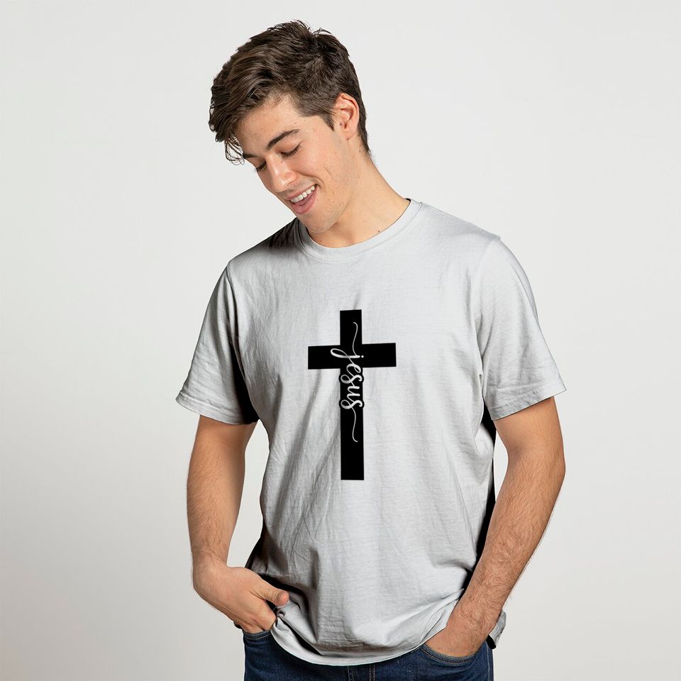 Jesus Cross, Christian Clothing, Cool Christian T Shirt