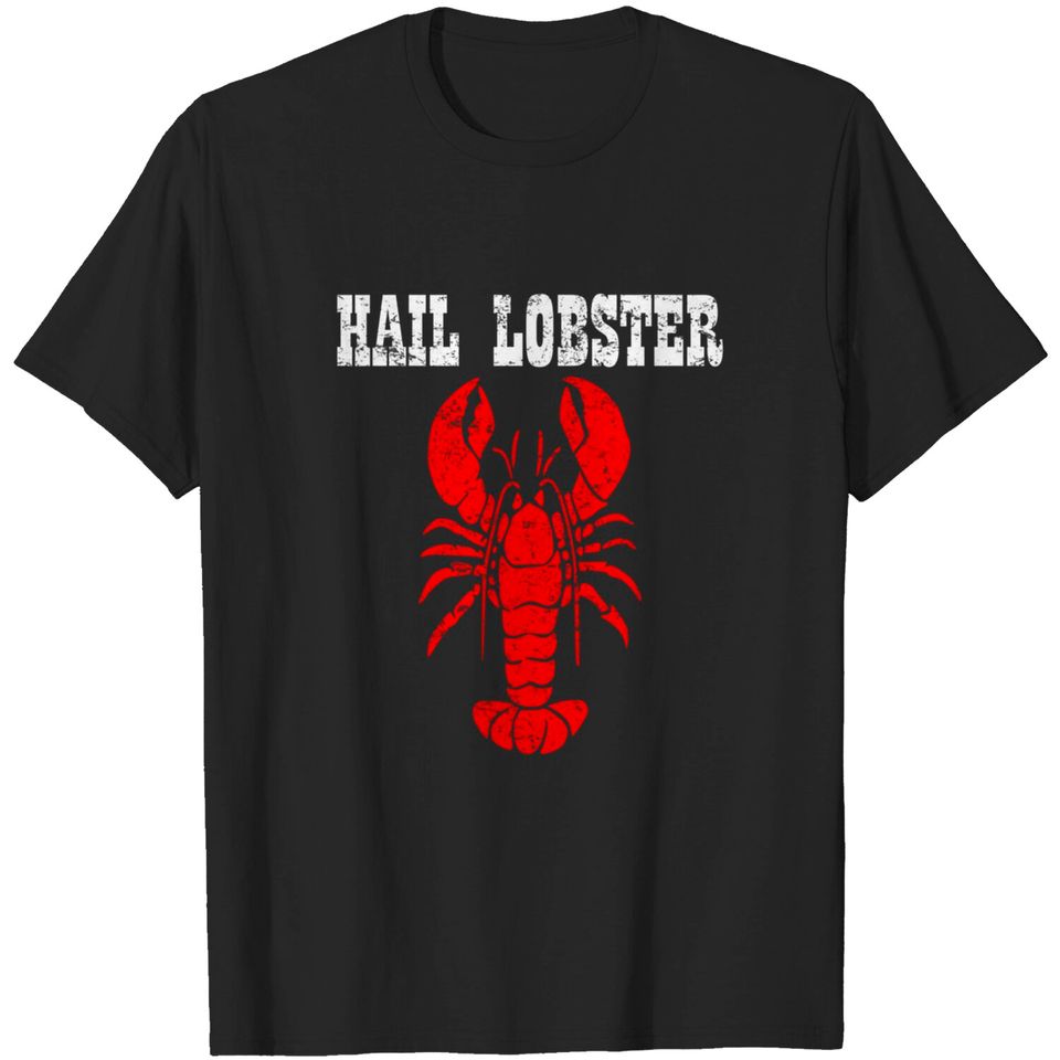 Friends Lobster T-Shirt HAIL LOBSTER FUNNY RED JORDAN