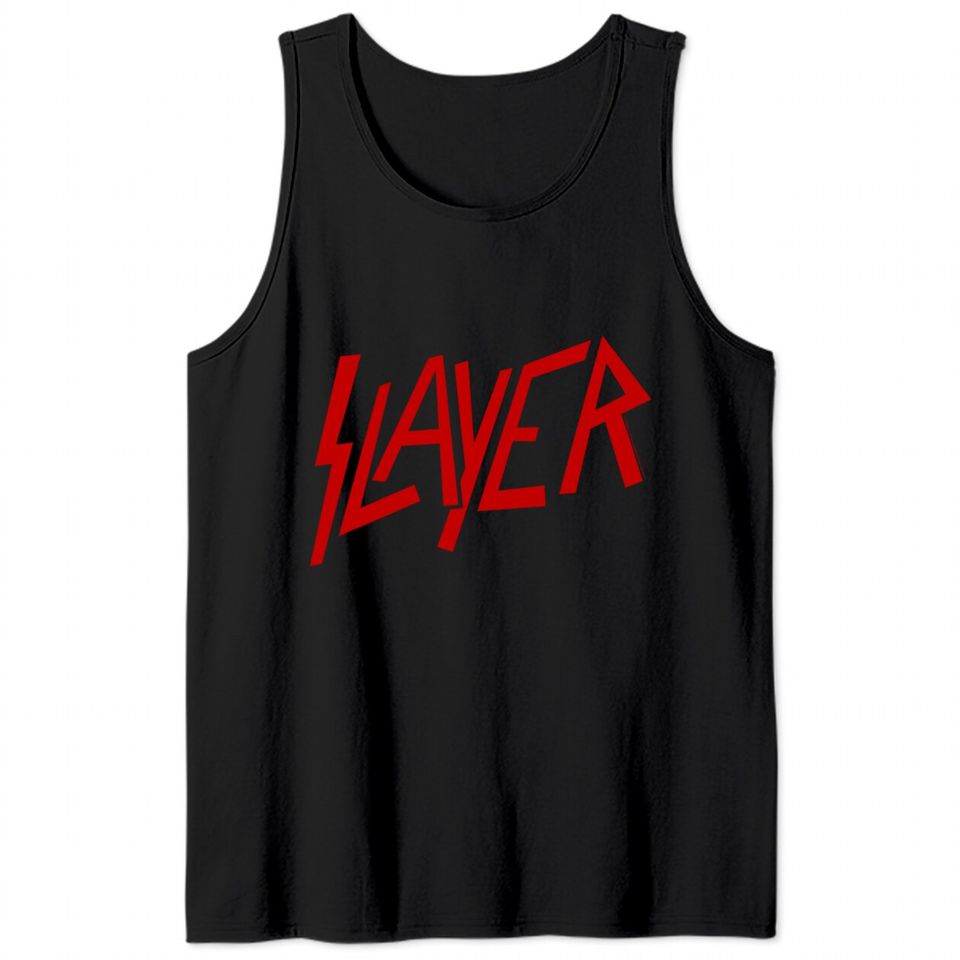 Slayer Classic Logo Pullover Tank Tops
