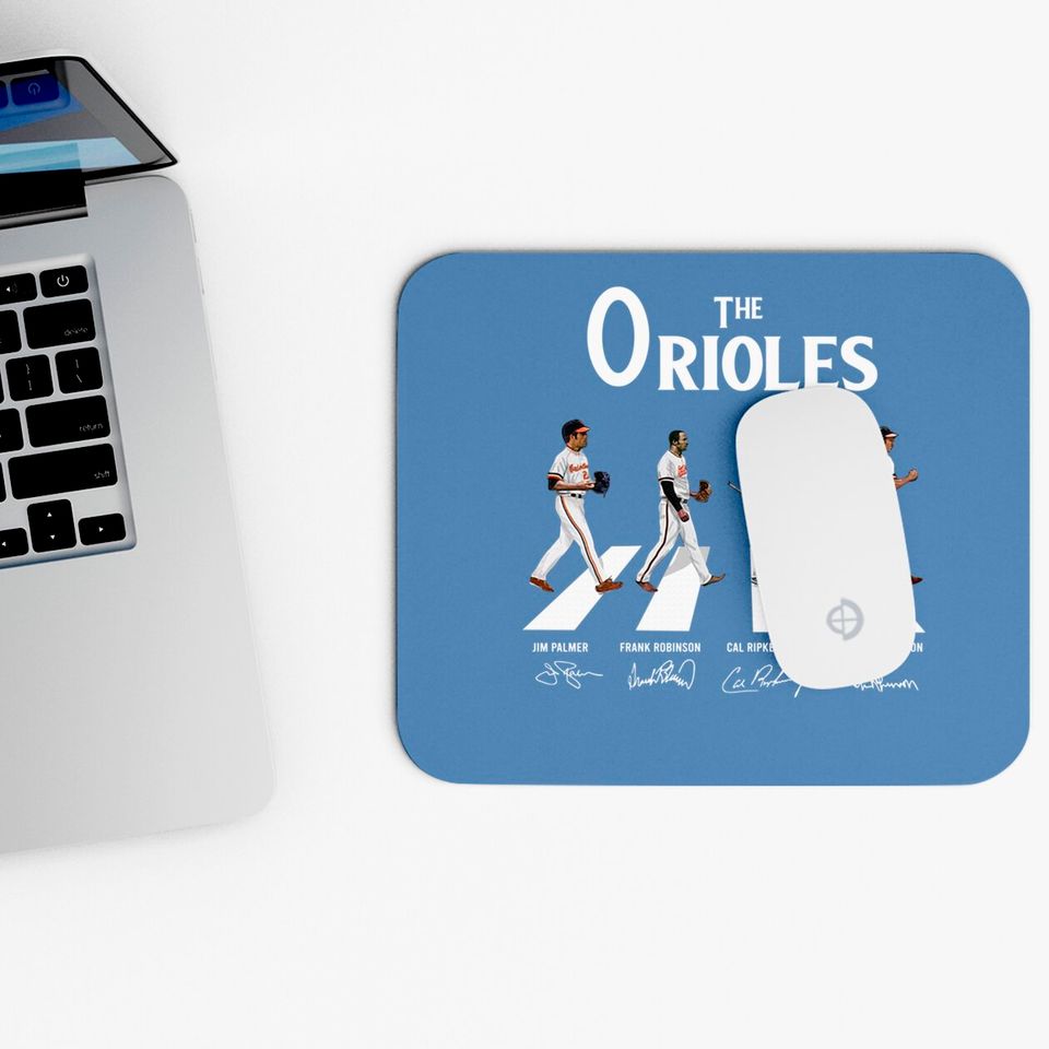 The Orioles Mouse Pads Walking Abbey Road Signatures Mouse Pads