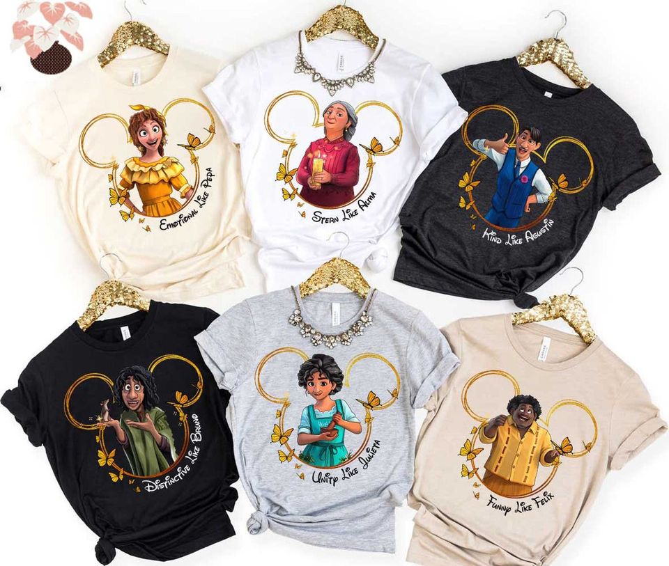 Disney Encanto Shirt, Disney Encanto Mickey Head Shirt, Disney Madrigal Matching Family Shirt