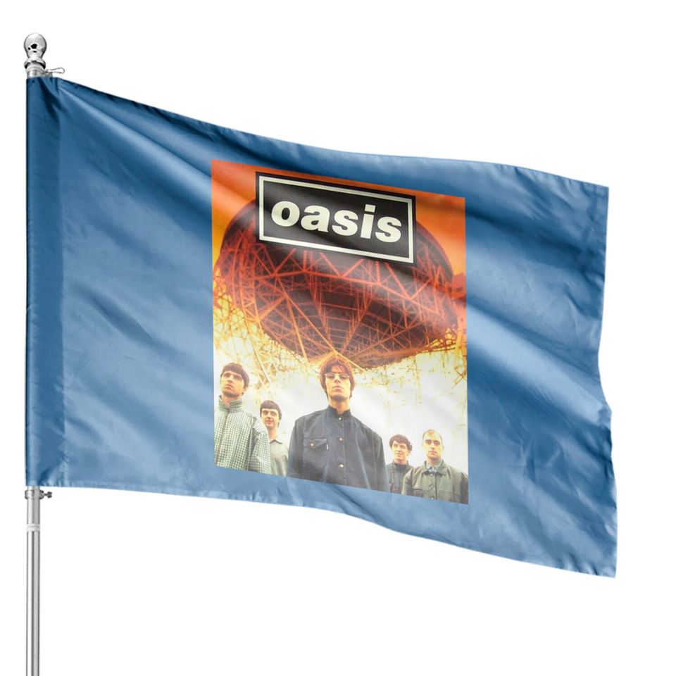 Oasis Vintage House Flags
