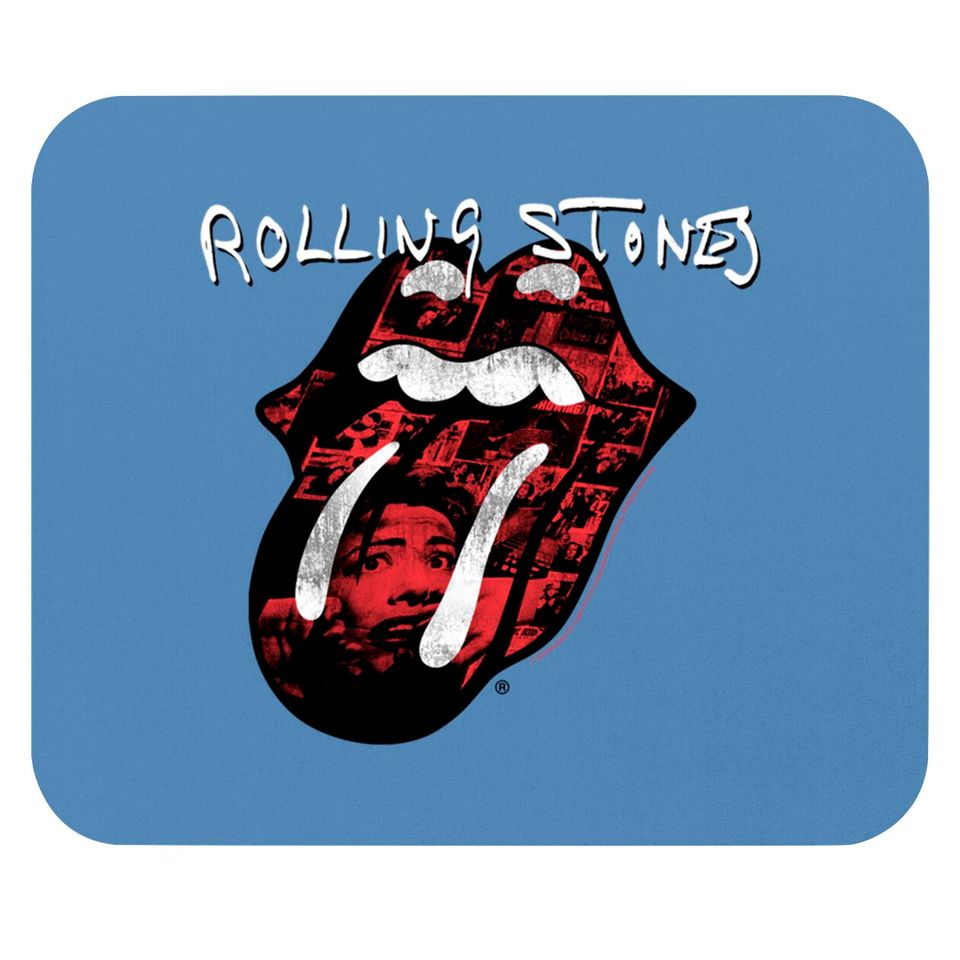 Womens Rolling Stones  Exile Tongue Photos Mouse Pads