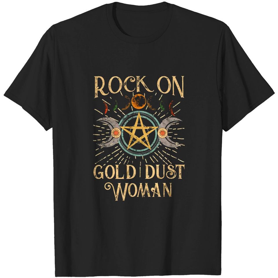 Rock On Gold Dust Stevie Nicks Fleetwood Mac T Shirt