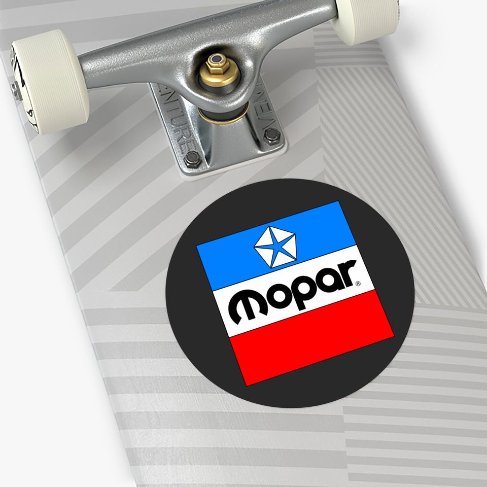 Classic Mopar Block Logo - Mopar - Sticker