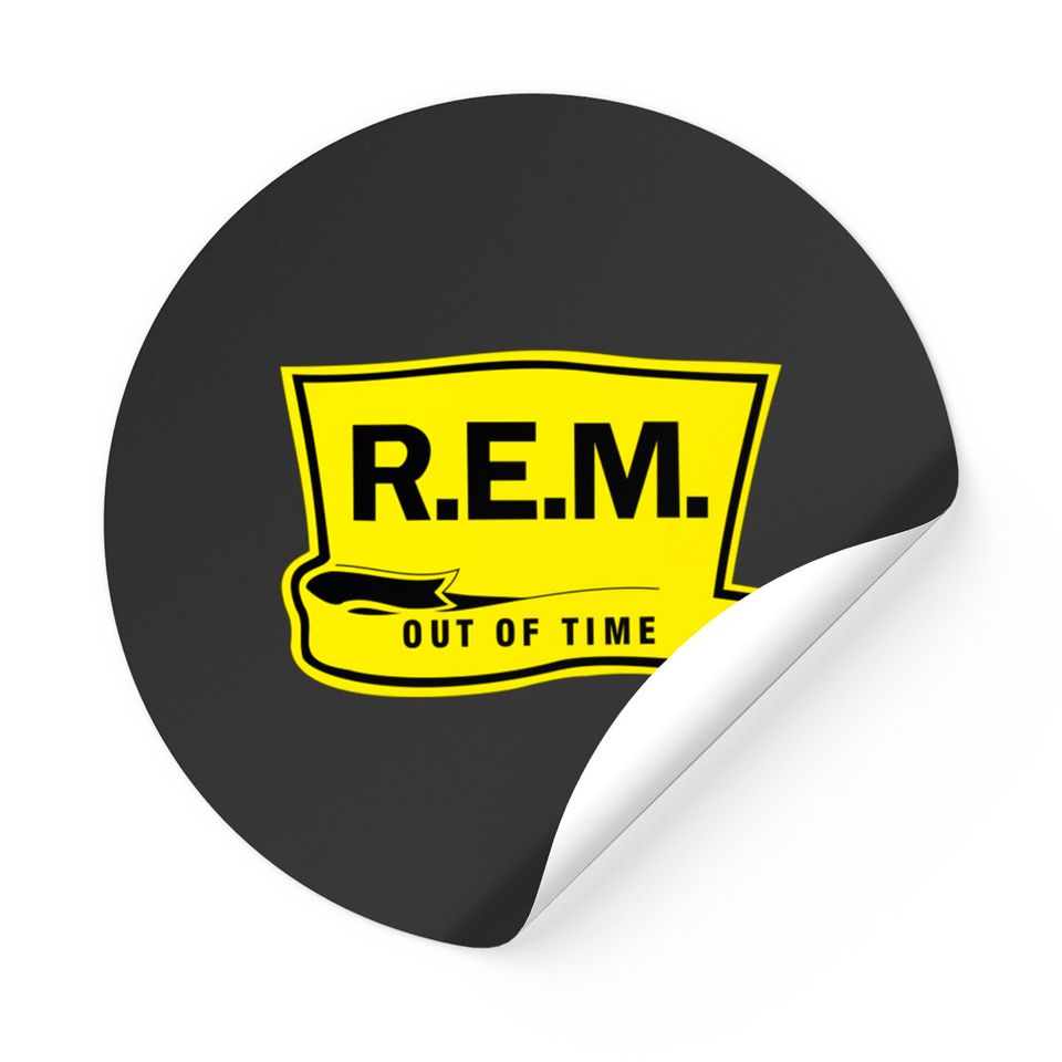 R.E.M. Out Of Time - Rem - Stickers