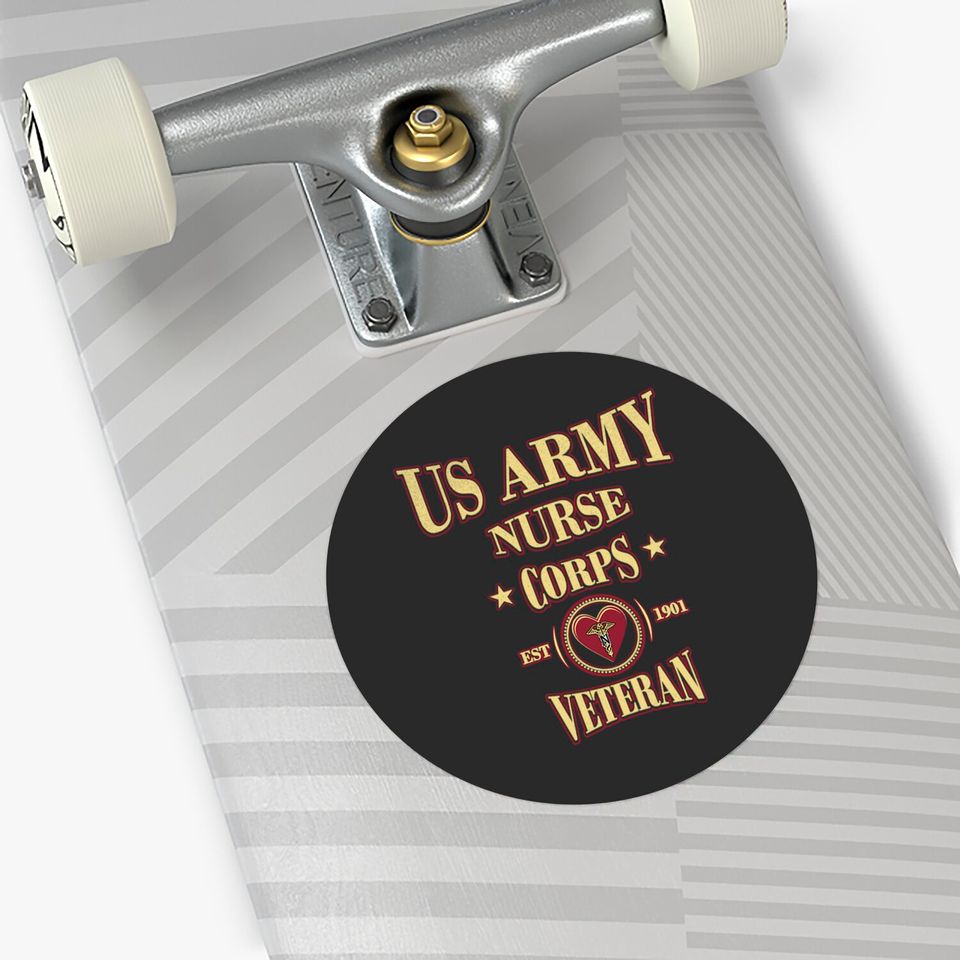 US Army Nurse Corps Veteran - Army Nurse Corps - Stickers