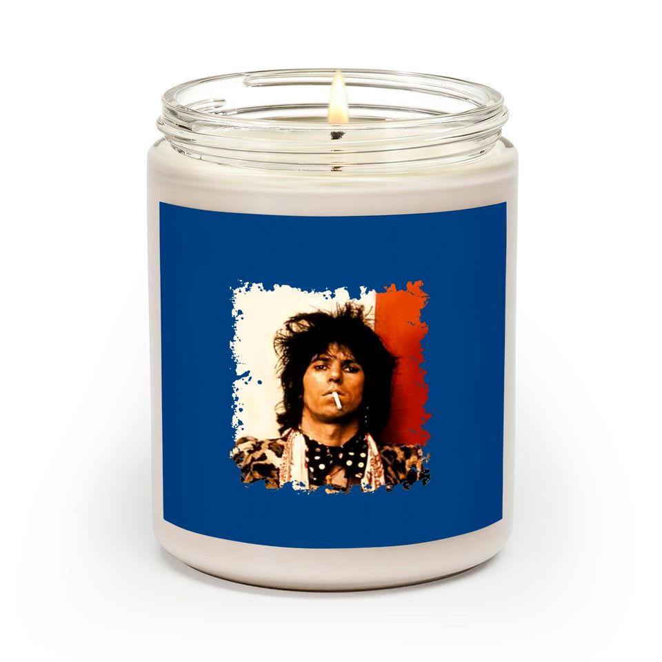 Keith Richards Scented Candle Rock and Roll's Ultimate Style cool smoking ketih richard Scented Candles gildan S-2XL Unisex