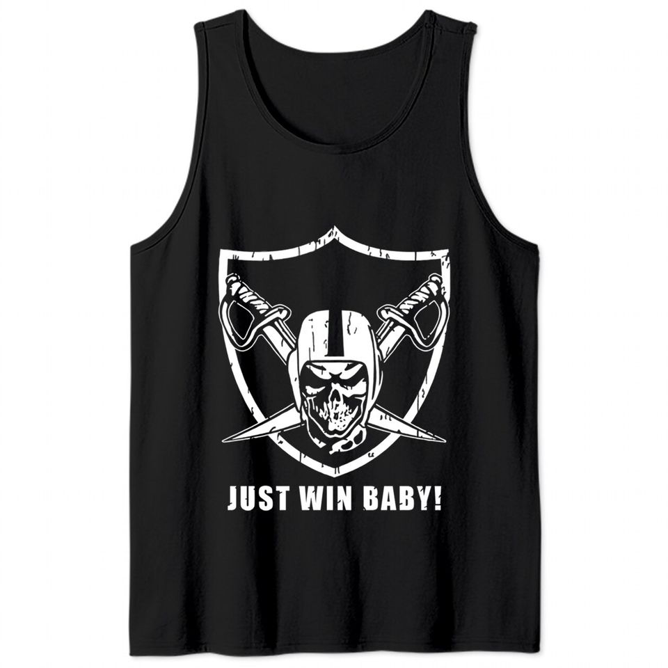Just Win Baby Raiders Tank Tops