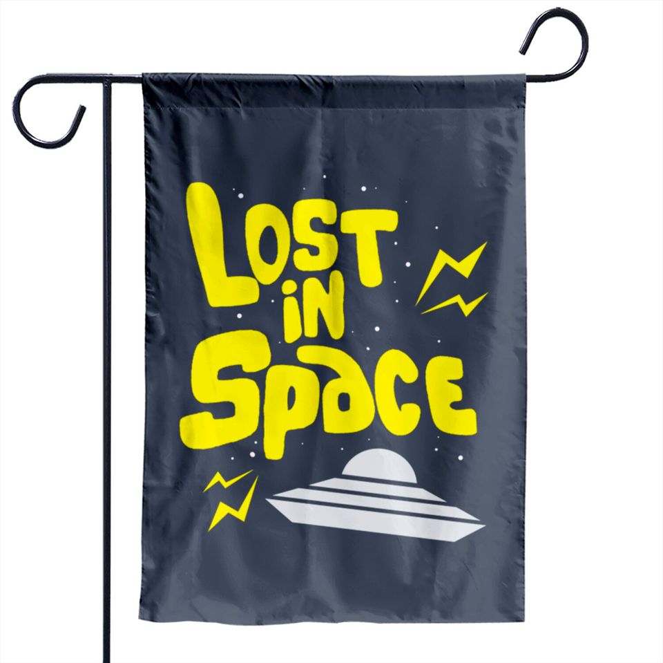 Lost in space retro ufo - Lost In Space - Garden Flags