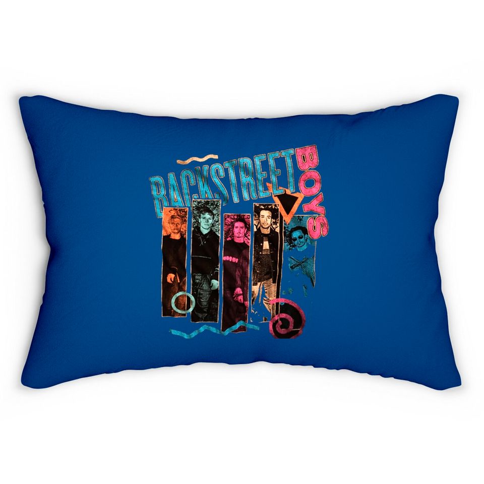 Backstreet boys - Poster Classic Lumbar Pillows