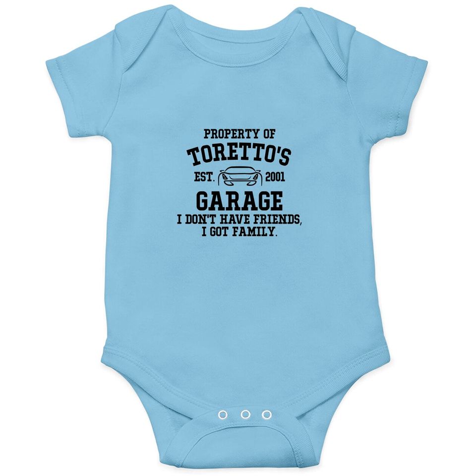 Torettos Garage - Fast And Furious - Onesies