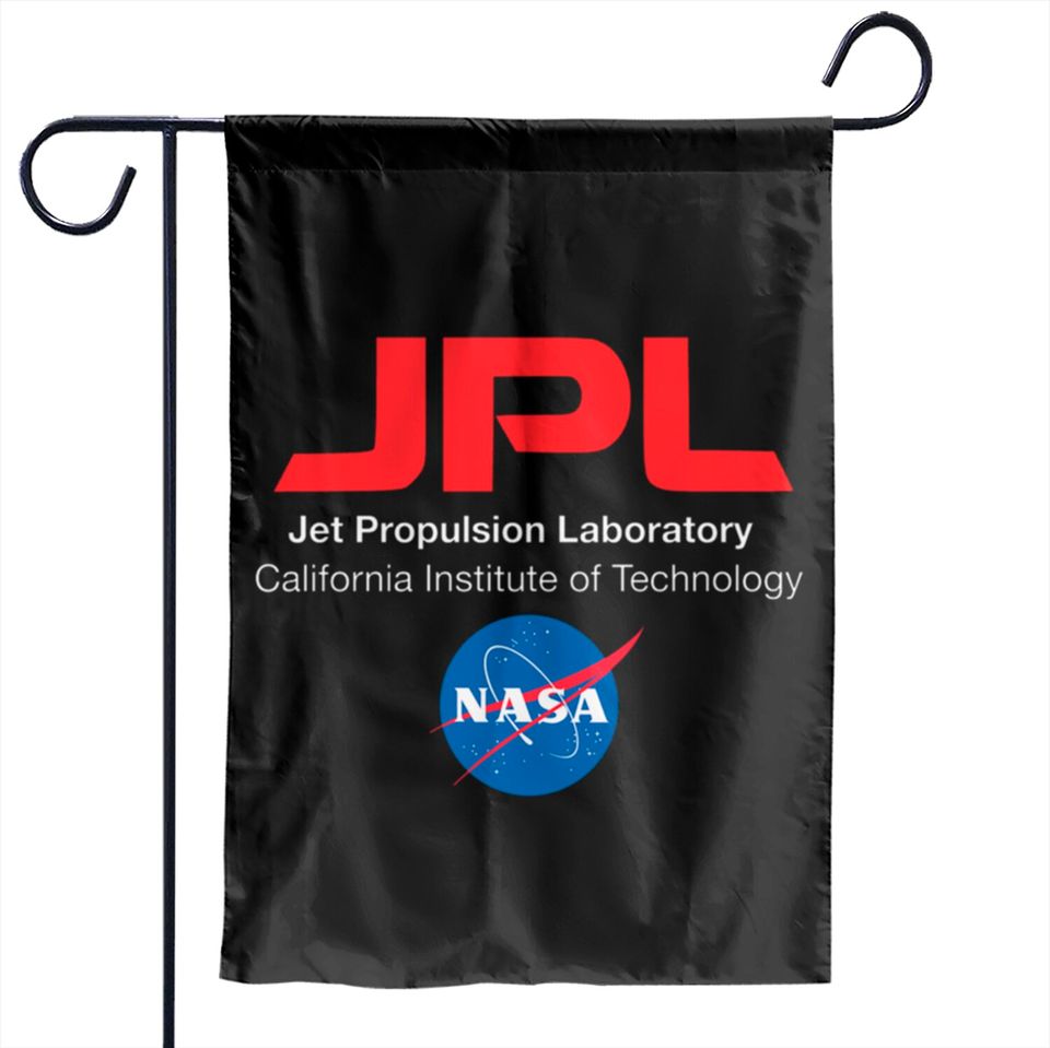 JPL Jet Propulsion Laboratory NASA Garden Flags