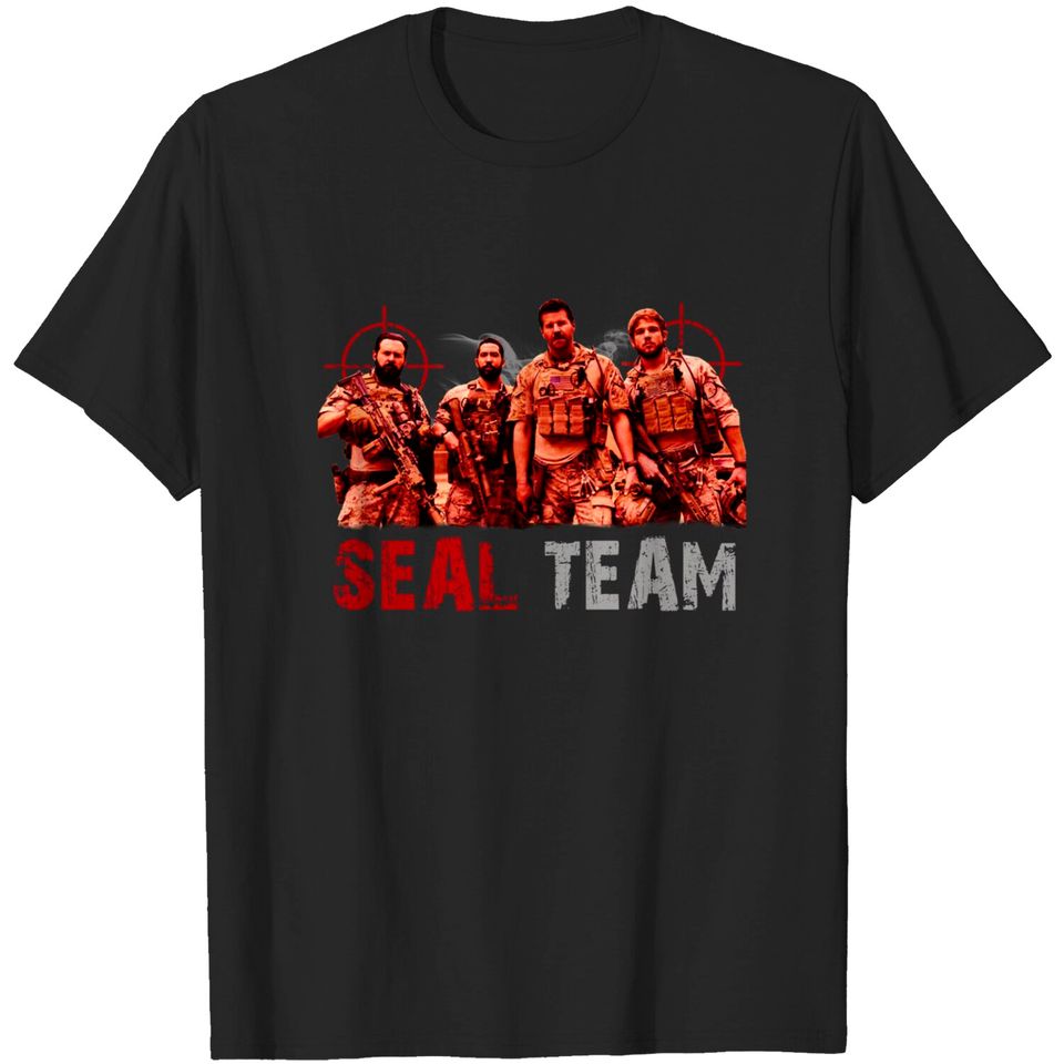 Seal Team-red - Tv Series - T-Shirt