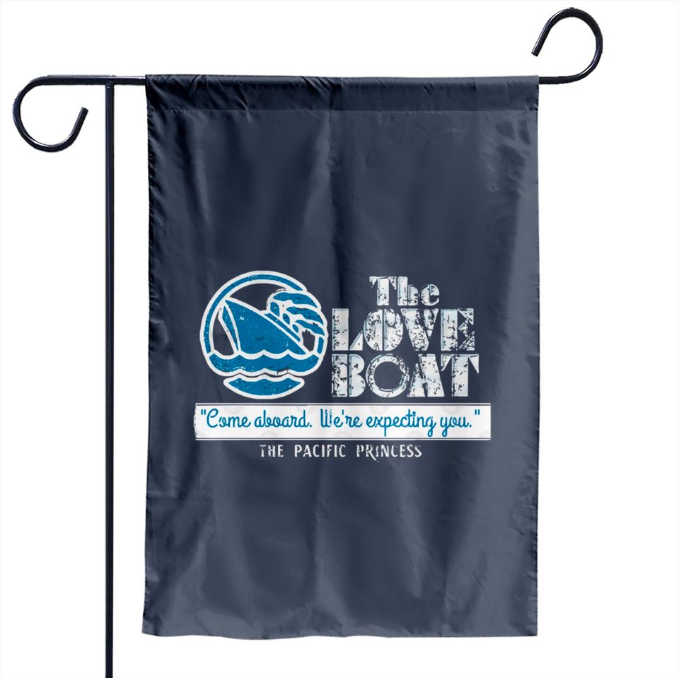 The Love Boat, distressed - The Love Boat - Garden Flags