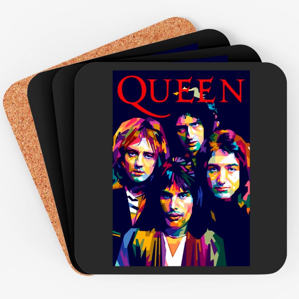 Queen Band Coasters