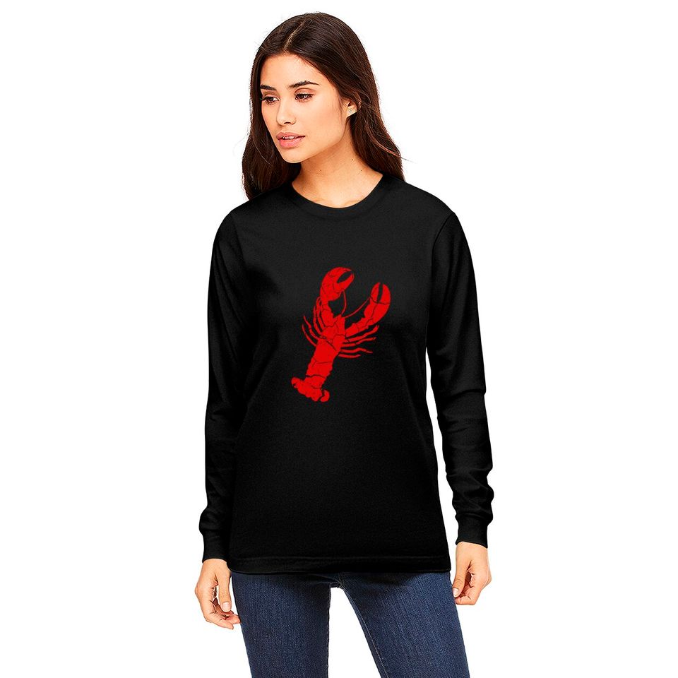 Friends Lobster Long Sleeves Vintage Lobster Print - Lobster