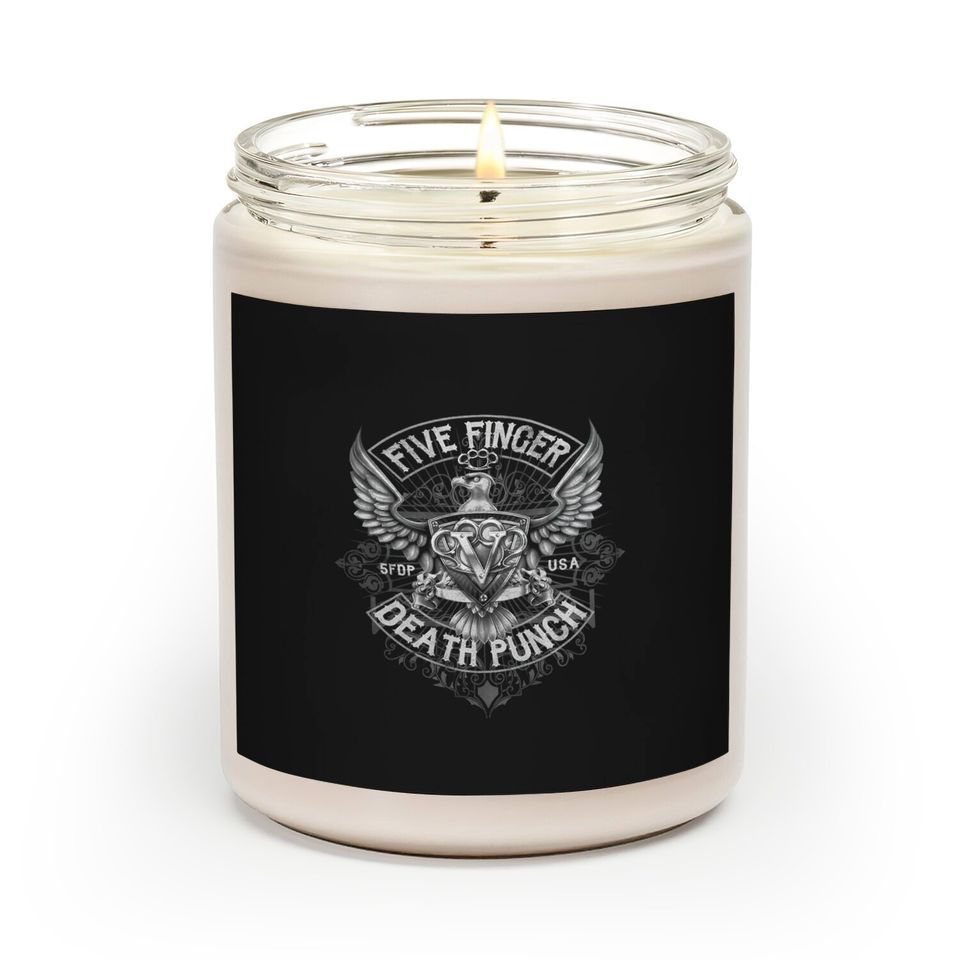 Five Finger Death Punch Got Your Six 1  Scented Candles