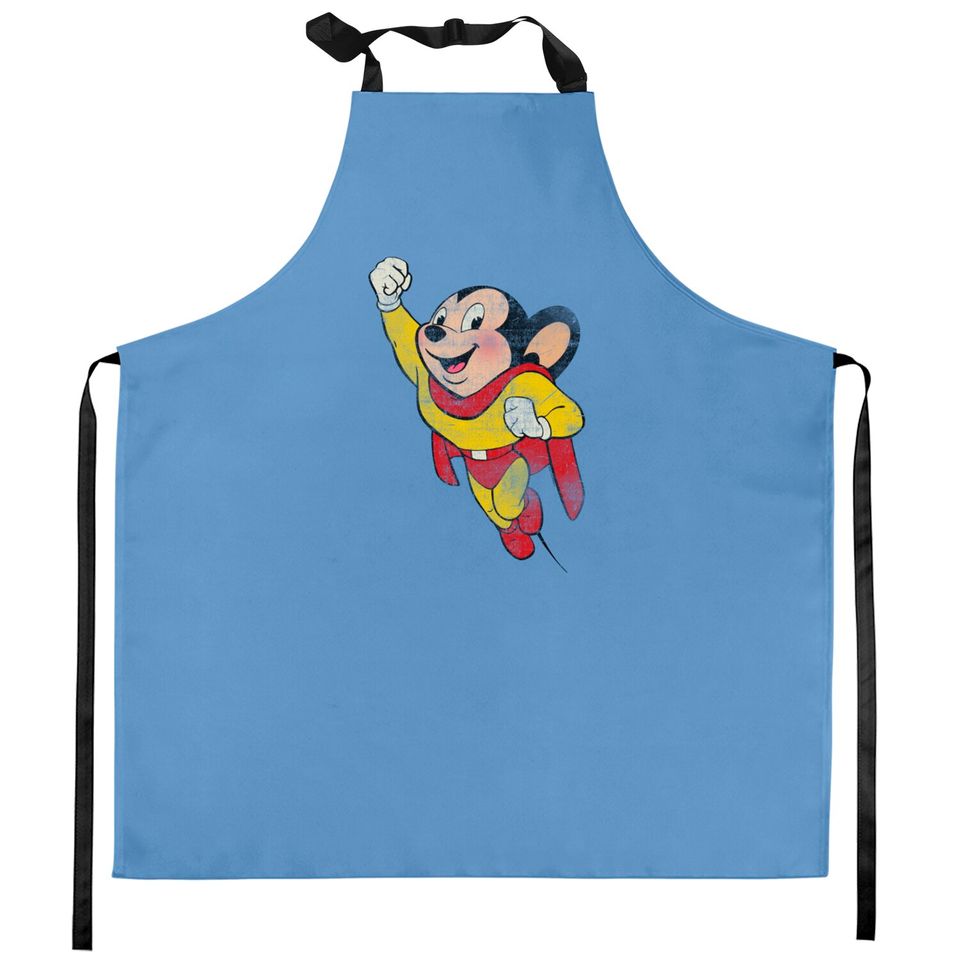 MIGHTY MOUSE - Vintage - Robzilla - Kitchen Aprons